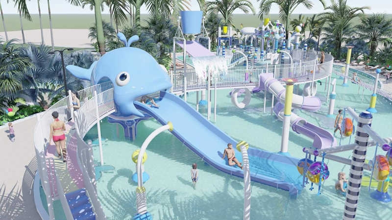 Enhancing Water Park Attraction through Theme Landscape Packaging