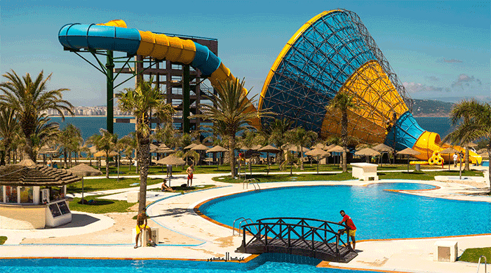 M’nar Water Park in Morocco