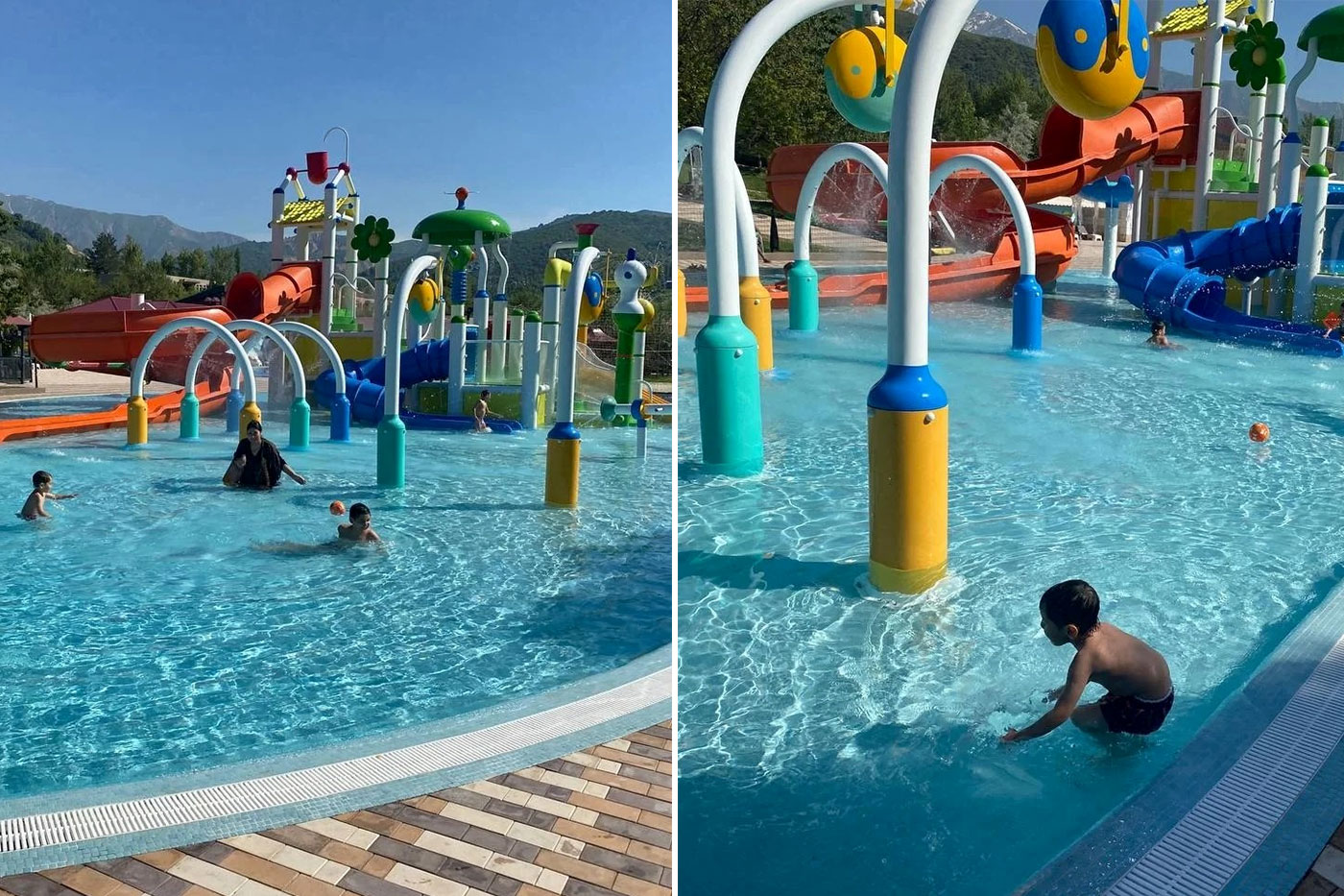 Layner Mountain Resort Water Park in Uzbekistan