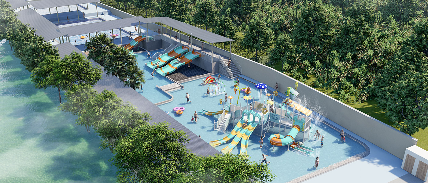 Dream Water Park Design in Hunan, China