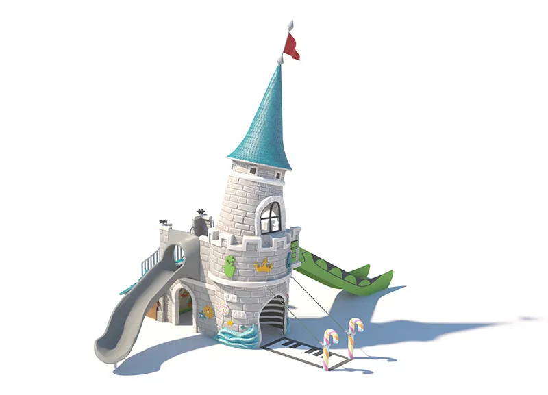 Adventure Castle Theme Outdoor Playground