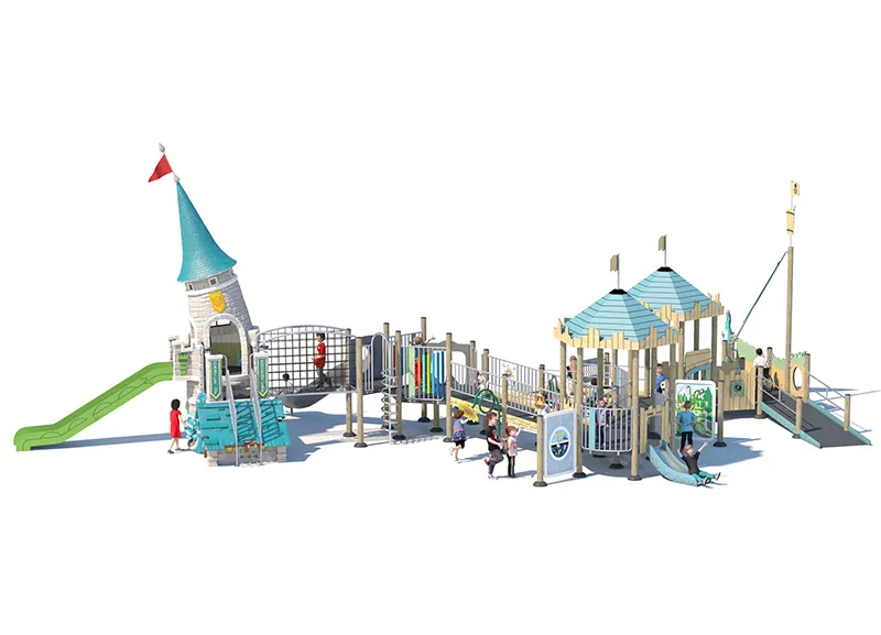 Castle Theme Inclusive Friendly Playground