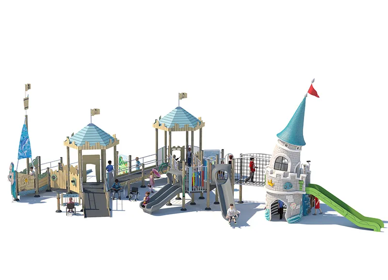 Castle Theme Inclusive Friendly Playground