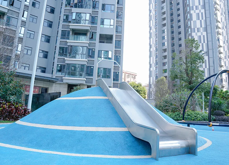 Stainless Steel Slides for Outdoor Parks and Playgrounds