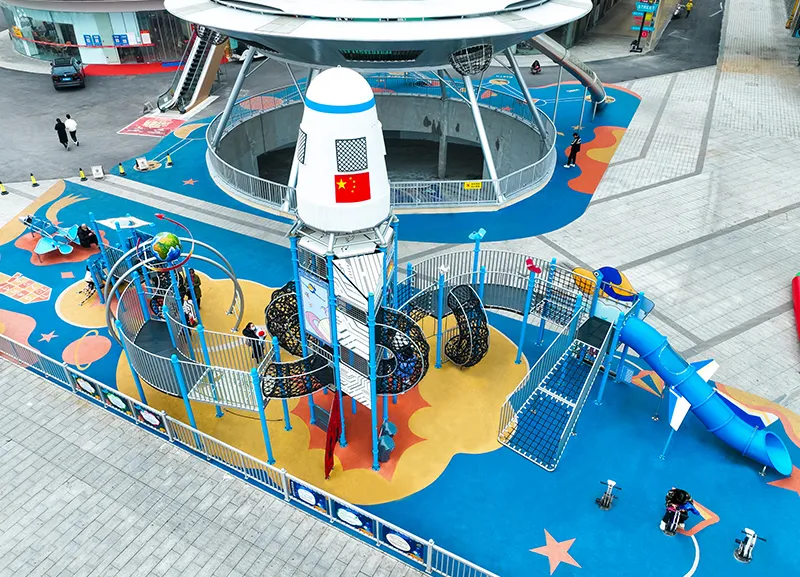 Space Series Custom Rocket Tower Playground